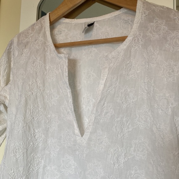 3 For $25 100% Cotton White Swim Cover Up - Picture 5 of 8